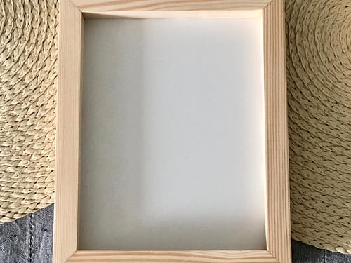 Ramka drewnienia naturalna 20x25