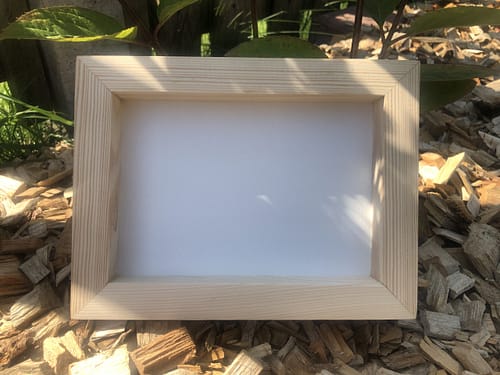 Ramka drewnienia naturalna 15x20cm